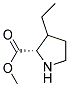 Proline, 3-ethyl-, methyl ester (9ci) Structure,104561-32-2Structure