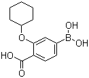 4-Borono-2-(cyclohexyloxy)benzoic acid Structure,1045780-95-7Structure