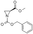 Methyl (s)-(-)-n-z-aziridine-2-carboxylate Structure,104597-98-0Structure