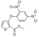 Methyl 3-(2,4-dinitrophenoxy)-2-thiophenecarboxylate Structure,104636-76-2Structure