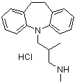 Trimipramine imp. b (ep) as hydrochloride Structure,10464-24-1Structure