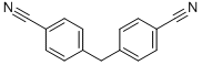 4,4-(1-Methylene) bis-benzonitrile Structure,10466-37-2Structure