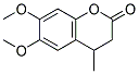 6,7-Dimethoxy-4-methyl-chroman-2-one Structure,104665-63-6Structure