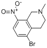 5-Bromo-2-methyl-8-nitro-1,2,3,4-tetrahydroisoquinoline Structure,104737-00-0Structure