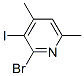 2-Bromo-3-iodo-4,6-dimethylpyridine Structure,104830-09-3Structure