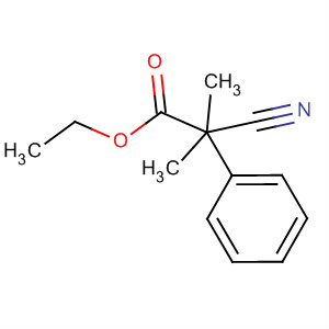 Ethyl 2-cyano-2-methyl-3-phenylpropanoate Structure,104876-35-9Structure