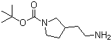 Tert-Butyl 3-(2-aminoethyl)pyrrolidine-1-carboxylate Structure,1048920-45-1Structure