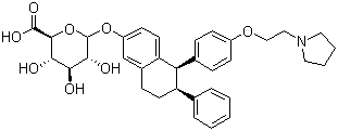 Lasofoxifene -D-Glucuronide Structure,1048953-95-2Structure