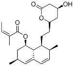 (1S,3r,7s,8s,8ar)-1,2,3,7,8,8a-hexahydro-3,7-dimethyl-8-[2-[(2r,4r)-tetrahydro-4-hydroxy-6-oxo-2h-pyran-2-yl]ethyl]-1-naphthalenyl ester (2z)-2-methyl-2-butenoic acid Structure,1048973-04-1Structure