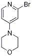 4-(2-Bromo-4-pyridinyl)morpholine Structure,1049023-41-7Structure