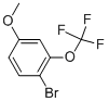 4-Methoxy-2-trifluoromethoxybromobenzene Structure,1049730-84-8Structure