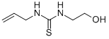 1-Allyl-3-(2-hydroxyethyl)-2-thiourea Structure,105-81-7Structure