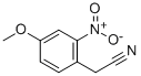 (4-Methoxy-2-nitrophenyl)acetonitrile Structure,105003-90-5Structure