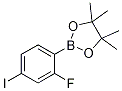 2-(2-Fluoro-4-iodophenyl)-4,4,5,5-tetramethyl-1,3,2-dioxaborolane Structure,1050423-91-0Structure