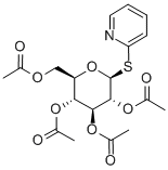 2-Pyridyl-2,3,4,6-tetra-O-acetyl-1-thio-β-D-glucopyranoside Structure,105120-89-6Structure