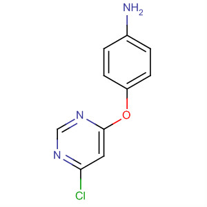 4-(6-Chloro-pyrimidin-4-yl-oxy)aniline Structure,105130-28-7Structure