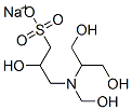 3-[N-tris(hydroxymethyl)methylamino]-2-hydroxypropanesulfonic acid sodium salt Structure,105140-25-8Structure