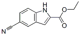 Methyl 5-cyano-1H-indole-2-carboxylate Structure,105191-13-7Structure