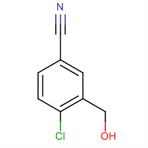 4-Chloro-3-(hydroxymethyl)benzonitrile Structure,105191-40-0Structure