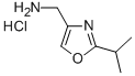 2-(1-Methylethyl)-4-oxazolemethanamine hydrochloride Structure,1052546-96-9Structure