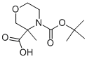 N-boc-3-methylmorpholine-3-carboxylic acid Structure,1052680-53-1Structure