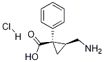 rac-Milnacipran Acid Hydrochloride Structure,105310-28-9Structure