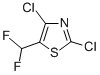 2.4-Dichloro-5-difluoromethyl-1.3-thiazole Structure,105315-43-3Structure