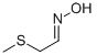 2-(Methylthio)acetaldehyde oxime Structure,10533-67-2Structure