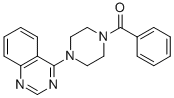 Phenyl[4-(4-quinazolinyl)-1-piperazinyl]methanone Structure,1053655-62-1Structure