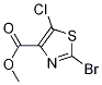 Methyl 2-bromo-5-chlorothiazole-4-carboxylate Structure,1053655-63-2Structure