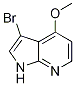 3-Bromo-4-methoxy-1h-pyrrolo[2,3-b]pyridine Structure,1053655-78-9Structure