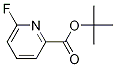 6-Fluoro-2-pyridinecarboxylic acid 1,1-dimethylethyl ester Structure,1053656-65-7Structure