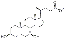 Methyl 3,7-dihydroxycholan-24-oate Structure,10538-55-3Structure