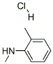 N,2-dimethylaniline hcl Structure,10541-29-4Structure