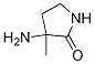 3-Amino-3-methyl-2-pyrrolidinone Structure,105433-86-1Structure