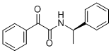 α-oxo-n-[(r)-1-phenylethyl]phenylacetamide Structure,10549-15-2Structure