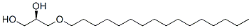 3-O-hexadecyl-sn-glycerol Structure,10550-58-0Structure