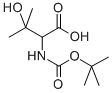 Boc-(RS)-2-amino-3-hydroxy-3-methylbutanoic acid Structure,105504-72-1Structure