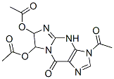 9H-imidazo[1,2-a]purin-9-one, 3-acetyl-6,7-bis(acetyloxy)-3,4,6,7-tetrahydro-(9ci) Structure,105528-79-8Structure