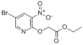 Ethyl 2-(5-bromo-3-nitropyridin-2-yloxy)acetate Structure,105544-30-7Structure