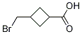 3-(Bromomethyl)cyclobutanecarboxylic acid Structure,10555-42-7Structure