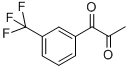 1-[3-(Trifluoromethyl)phenyl]propane-1,2-dione Structure,10557-15-0Structure