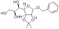 Benzyl 2,3-o-isopropylidene-l-glycero-alpha-d-mannoheptofuranoside Structure,105592-29-8Structure