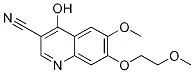 4-Hydroxy-6-methoxy-7-(2-methoxyethoxy)-3-quinolinecarbonitrile Structure,1055968-80-3Structure