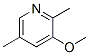 Pyridine, 3-methoxy-2,5-dimethyl-(9ci) Structure,105623-63-0Structure