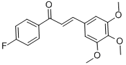 1-(4-Fluorophenyl)-3-(3,4,5-trimethoxyphenyl)prop-2-en-1-one Structure,105686-90-6Structure