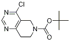 Tert-butyl 4-chloro-7,8-dihydropyrido[4,3-d]pyrimidine-6(5h)-carboxylate Structure,1056934-87-2Structure