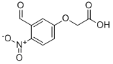 (3-Formyl-4-nitrophenoxy)acetic acid Structure,105728-06-1Structure