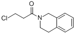 2-(3-Chloro-propionyl)-1,2,3,4-tetrahydro-isoquinoline Structure,10579-67-6Structure