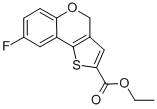 Ethyl 8-fluoro-4h-[1]-benzopyrano[4,3-b]thiophene-2-carboxylate Structure,105799-70-0Structure